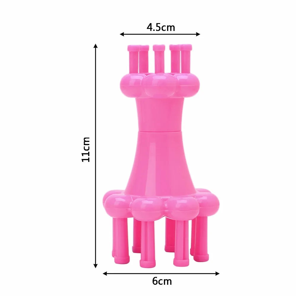 Sewing Tool Plastic Topping Knitter Knitting Spool Loom Needle Hook Scarves Straps Making Craft Machine Sewing Accessories