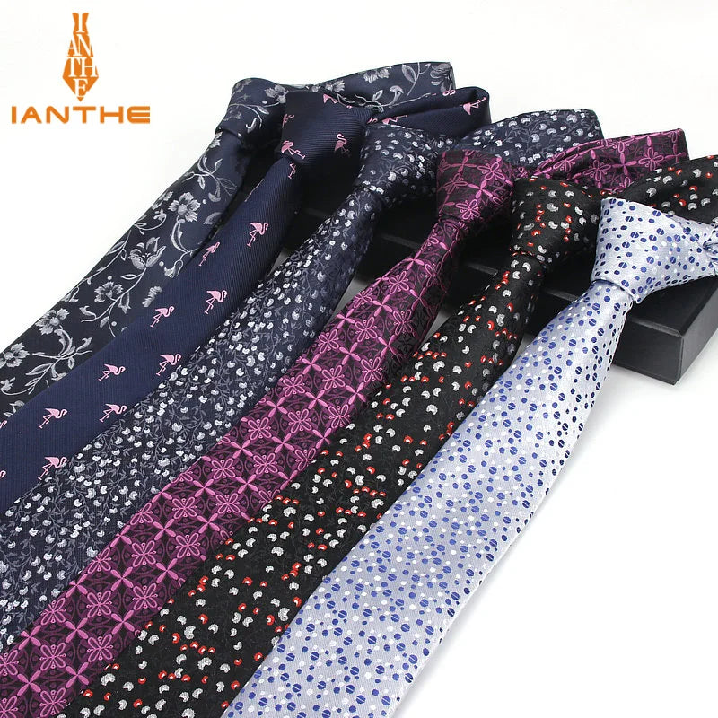 Cravates de luxe pour hommes, motif ancre tissé, pour hommes, cravates fines, cravate fine en polyester jacquard, cravates de mariage Corbata Gravata