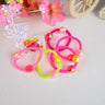 5pcs/lot Hair rubber band accessories cheapest rezinochki wholesale fluorescence candy colors hair elastics