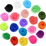 Foulard carré en mousseline de soie pour femme et fille, joli foulard multicolore tendance pour Halloween, déguisement de fête