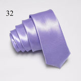 HOOYI Cravate fine tendance pour homme, 5 cm, étroite, cadeau de mariage