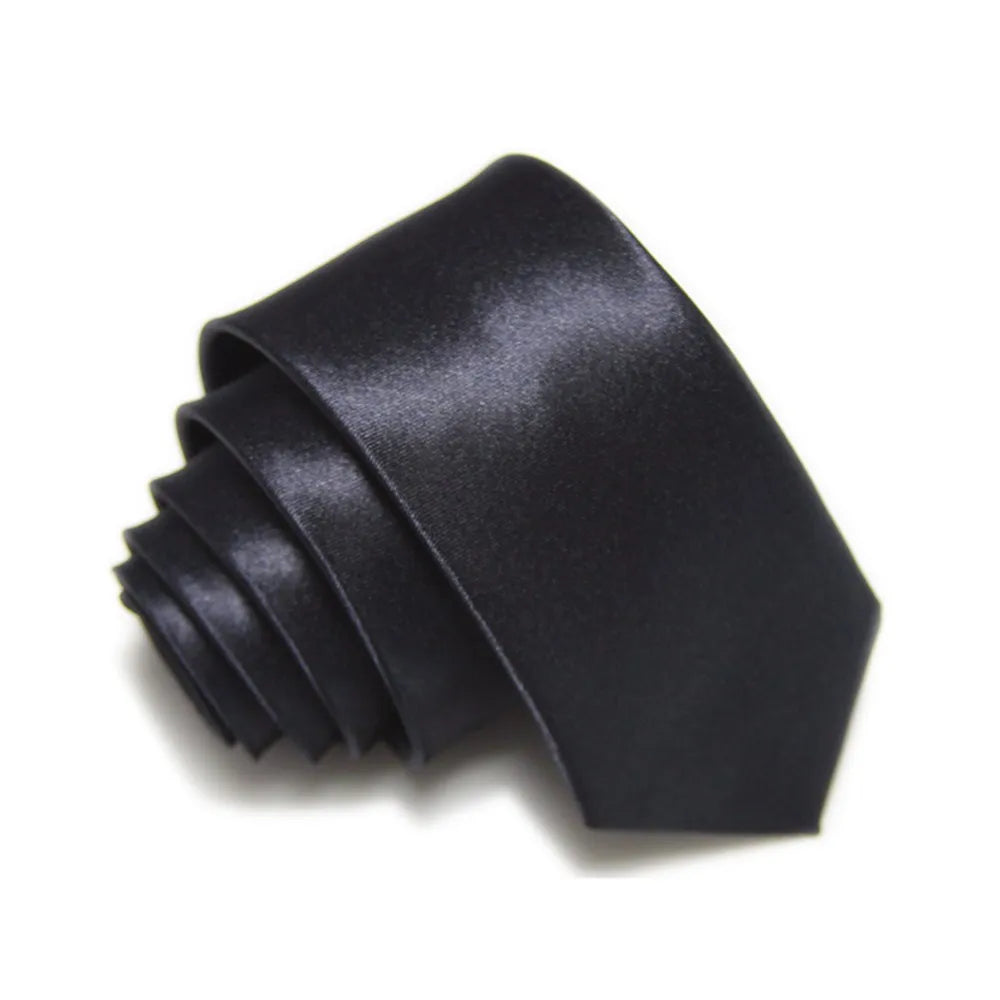 HOOYI Cravate fine tendance pour homme, 5 cm, étroite, cadeau de mariage