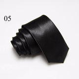 HOOYI Cravate fine tendance pour homme, 5 cm, étroite, cadeau de mariage