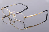 Full Rim Pure Titanium Eyeglasses Frame for Men Optical Glasses Frame Prescription Eyewear Spectacles 9867 Alloy Fashion Frame
