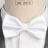 XGVOKH Men Ties Fashion Butterfly Party Wedding Bow Tie for Boys Girls Candy Solid Color Bowknot Wholesale Accessories Bowtie
