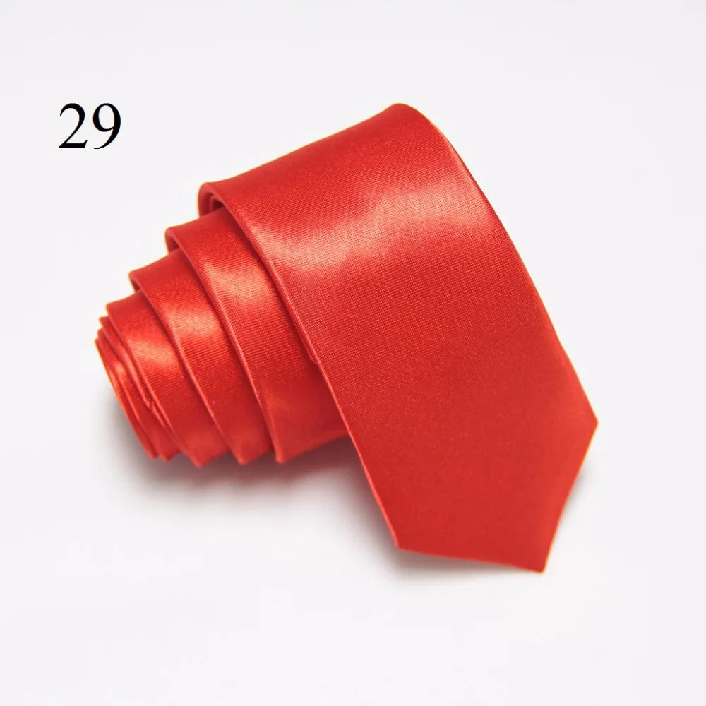 HOOYI Cravate fine tendance pour homme, 5 cm, étroite, cadeau de mariage