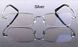 Full Rim Pure Titanium Eyeglasses Frame for Men Optical Glasses Frame Prescription Eyewear Spectacles 9867 Alloy Fashion Frame