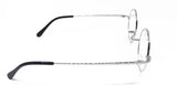 Pure Titanium Vintage 45mm Small Round Eyeglass Frames Full Rim Rx able Glasses