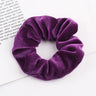 Velvet Scrunchie Women Girls Elastic Hair Rubber Bands Accessories Gum For Women Tie Hair Ring Rope Ponytail Holder Headdress