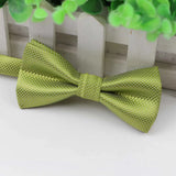 Children Polyester Bowtie Classic Solid Color Butterfly Wedding Party Necktie Kid Suit Tuxedo Dicky Pet Bow Tie