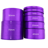 Ruban de satin violet pour emballage cadeau en gros Rubans de Noël