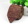 New Style Fashion Men's Colourful Tie Knit Knitted Ties Necktie Normal Slim Classic Woven Cravate Narrow Neckties