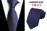 Corbatas de seda tejidas en jacquard con diseño de cachemira a cuadros para hombre, corbatas de 8 cm a rayas para trajes de negocios, bodas y fiestas.