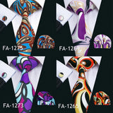 Famous Brand Cravate 2018 New Printed Tie Neck Ties For Mens Wedding Tie 8.5cm Width Mens Gravata Party Neckties For Wedding