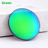 1.499 Single Vision Polarized Mirror Colorful Myopia Eyeglasses Lenses SPH -9.00~0 Cyl Optical Sun Glasses Lens High Quality