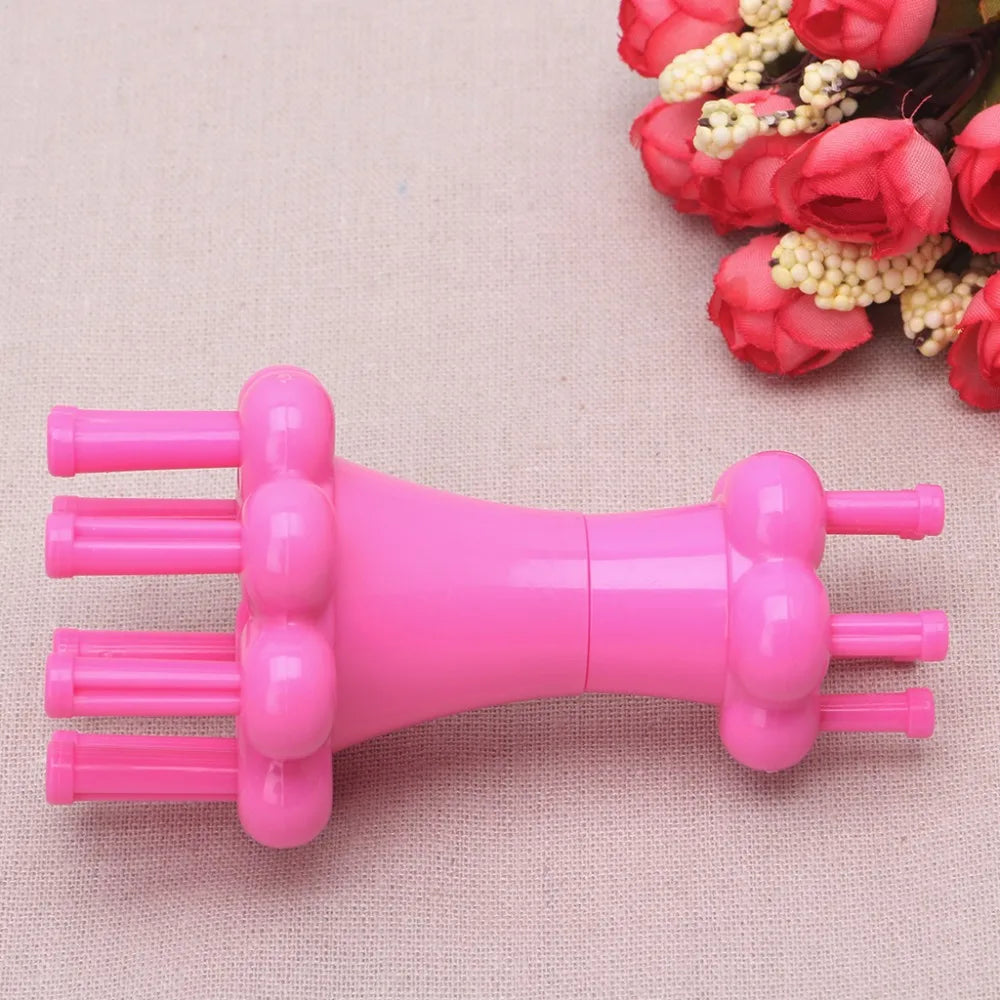 Sewing Tool Plastic Topping Knitter Knitting Spool Loom Needle Hook Scarves Straps Making Craft Machine Sewing Accessories