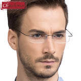 Titanium Eyewear armacao para oculos de grau Frameless Titanium Alloy Eye Glasses Frame Optical Glasses Frames for Women and Men