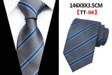 Corbatas de seda tejidas en jacquard con diseño de cachemira a cuadros para hombre, corbatas de 8 cm a rayas para trajes de negocios, bodas y fiestas.