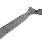 Cravate décontractée en coton pour homme, 6 cm, motif feuilles, imprimé oiseaux, style classique, idéal pour un mariage ou une soirée