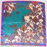 Neue Stil Schlangenhaut Muster Quadrat Schals Wraps Gedruckt Heißer Verkauf Frauen Rosa Blau Seide Schal Schal Unisex Muslimischen Seide Schalldämpfer