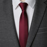 Men Necktie Zipper Lazy Tie Fashion Solid 6cm Ties Business for Man Gravatas Handkerchief Bowtie Mens Wedding Shirt Accessories