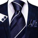 Cravate de mariage en soie à motif cachemire orange et argent pour homme, style créateur, avec boutons de manchette, style tendance, pour soirées d'affaires, livraison directe