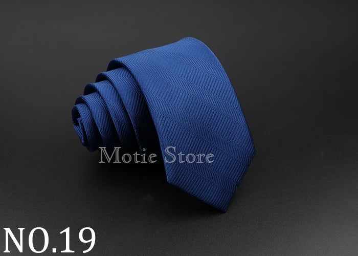 Cravate tissée jacquard pour homme, classique, à carreaux, rayée, en polyester, tendance, pour mariage, affaires, fête, costume, robe, cadeau