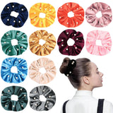 Velvet Scrunchie Women Girls Elastic Hair Rubber Bands Accessories Gum For Women Tie Hair Ring Rope Ponytail Holder Headdress