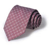 Cravate Huishi 8 cm à pois pour homme, slim, tendance, en polyester et microfibre, à carreaux, pour mariage