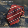 Corbata Hombre corbata 7cm cravates pour hommes de luxe rayures bleues cravate affaires Corbatas Para Hombre Mariage cadeau chemise accessoires