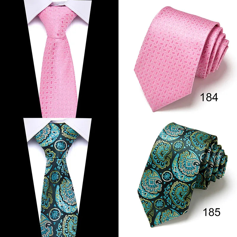 Cravate homme 7,5 cm, style nouveau, bleu, vert et orange, motif cachemire, motif floral, pour mariage, travail