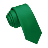 Cravate JEMYGINS pour homme, fine et unie, 6 cm, de haute qualité, tendance, verte et noire, style libre, pour fête et mariage