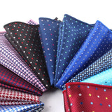 Pochette de costume pour hommes et femmes, serviette de poitrine à pois, mouchoir pour hommes, costumes pour hommes, mouchoir de poche, serviette de poche