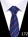 Cravate homme 7,5 cm, style nouveau, bleu, vert et orange, motif cachemire, motif floral, pour mariage, travail