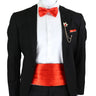 New Fashion Mens Cummerbund Bow Tie Brooch Set Black Red Blue   Waist Seal For Formal Tuxedo Business Suit Dinner Accessories