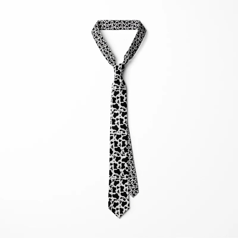 Nouvelle mode crâne punk tendance hommes cravate nouveauté 8 cm mince décontracté chien nylon hommes cravate fête mariage fête accessoires cravate cravate