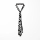 Nouvelle mode crâne punk tendance hommes cravate nouveauté 8 cm mince décontracté chien nylon hommes cravate fête mariage fête accessoires cravate cravate