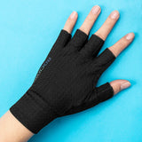 ROCKBROS Gants de cyclisme demi-doigts SBR Pad pour homme et femme, antidérapants, respirants et résistants aux chocs, pour l'été