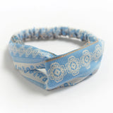 New Fashion Women Girls Bohemian Hair Bands Print Headbands Vintage Cross Turban Bandage Bandanas HairBands Hair Accessories