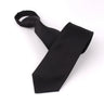 Cravates fines solides pour garçons et filles, uniformes scolaires, cravate noire réglable pour hommes et femmes, cravate de mariage pour marié, nœud papillon