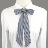 Chic DIY Chiffon Bänder Fliege Für Damen Mädchen Schule Hochzeit Einfarbig Dot Geschmeidig Schwarz Rot Rosa Bowknot Hemd Zubehör