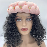 Bronzing Fabric Women's Headbands Elastic Braids Hair Bands Female Turban Cap Party Headwear Accessories Fashion Bandage Bandana