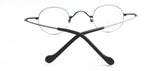 Titanium Glasses Super Small Oval Full Rim Eyeglass Frames Men Women Optical Prescription Lightweight Earwear