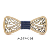 New Arrival Hollow Wood Bow Ties for Mens Wedding Suits Wooden Bow Tie Butterfly Shape leaves Bowknots Gravatas Slim Cravat