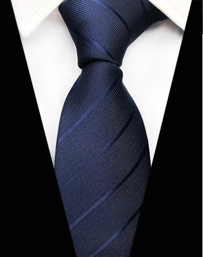Corbatas de seda tejidas en jacquard con diseño de cachemira a cuadros para hombre, corbatas de 8 cm a rayas para trajes de negocios, bodas y fiestas.