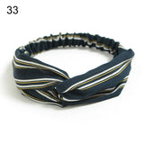 New Fashion Women Girls Bohemian Hair Bands Print Headbands Vintage Cross Turban Bandage Bandanas HairBands Hair Accessories