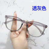 Transparent Computer Glasses Frame Women Men Anti Blue Light square Eyewear Blocking Glasses Optical Spectacle Eyeglass round