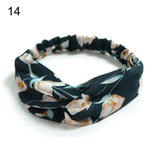 New Fashion Women Girls Bohemian Hair Bands Print Headbands Vintage Cross Turban Bandage Bandanas HairBands Hair Accessories