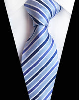 Corbatas de seda tejidas en jacquard con diseño de cachemira a cuadros para hombre, corbatas de 8 cm a rayas para trajes de negocios, bodas y fiestas.