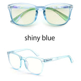 Blue Light Blocking Reading Glasses Women Stylish Square Readers Men UV Protection Magnifying Glasses Anti Glare 0 Degree